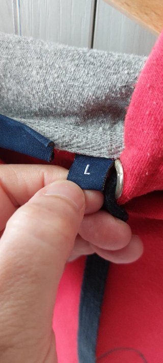 Felpa Fila Rossa con Cappuccio