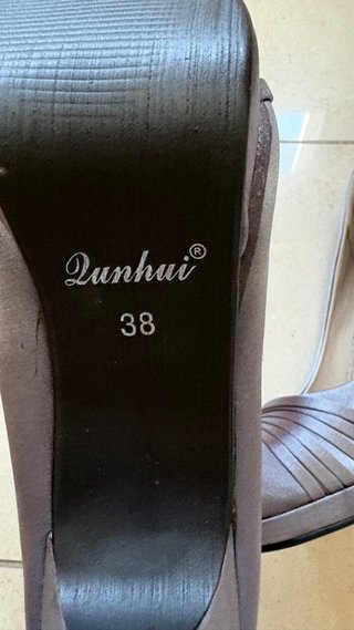 Zapatos de fiesta Dunhui gris