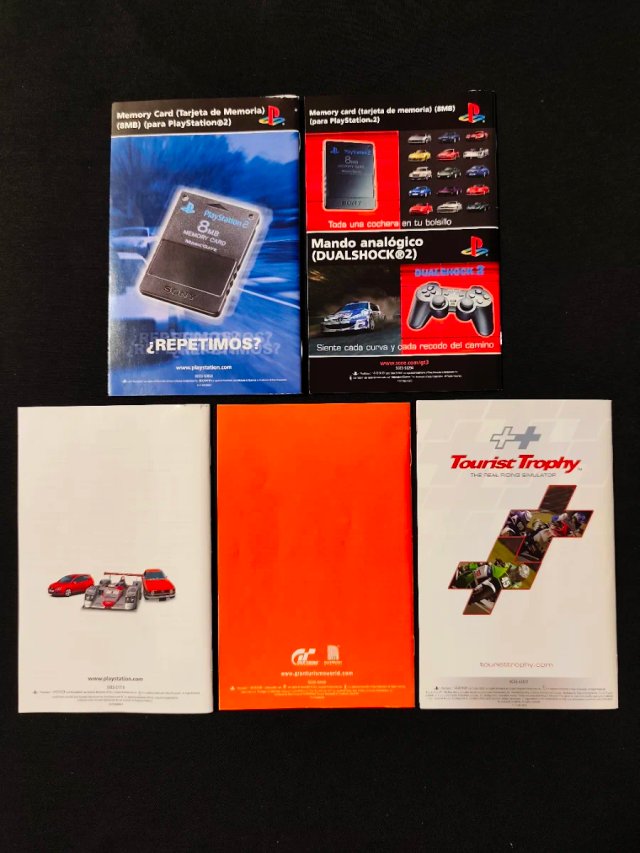 Lote Gran Turismo + Tourist Trophy. PlayStation 2.