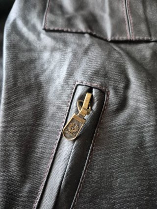 Belstaff Steve McQueen Negra/Marrón Talla L