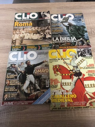 Lote 17 Revistas Clío Historia y Enigmas.