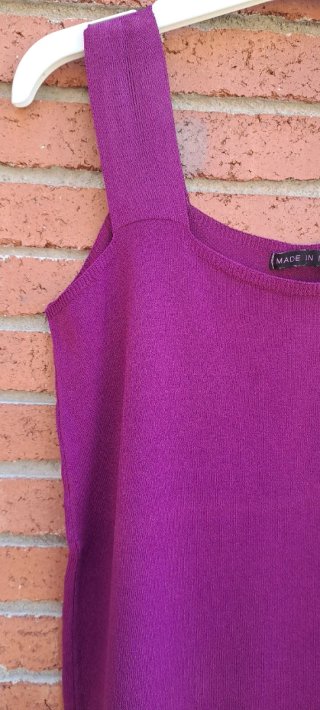 Top Morado Hilo