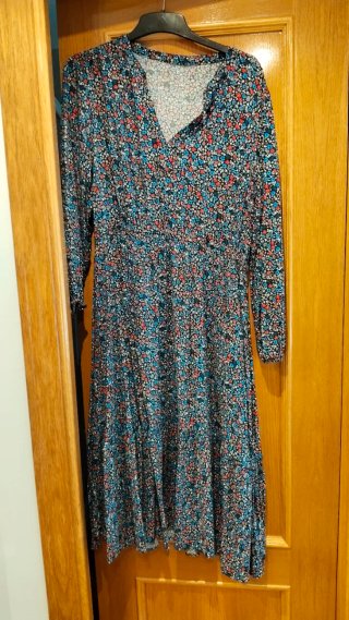 Vestido estampado floral