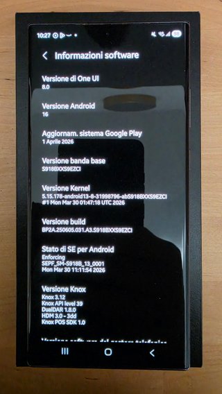 Samsung S23 Ultra 256GB SPen Nero