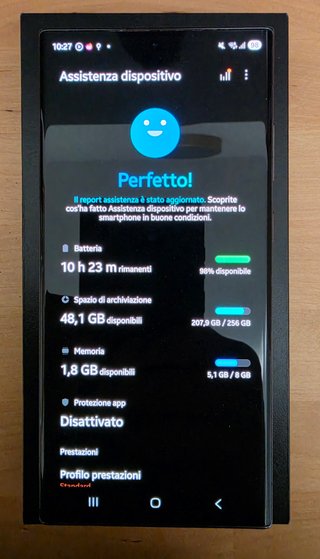 Samsung S23 Ultra 256GB SPen Nero