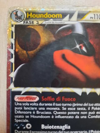 Carta Pokémon Houndoom Fase 1 PV 110