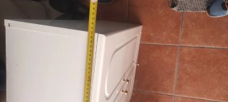 Mueble auxiliar blanco madera