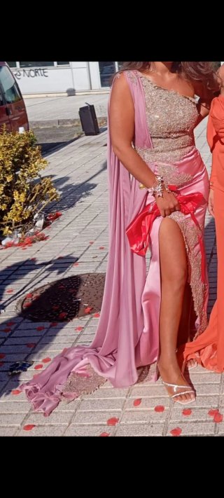Vestido boda gitana con pedrería jaqueline castro