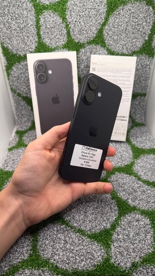iPhone 16 128GB Nero - Batteria 100%