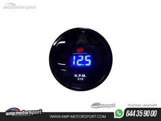RELOJ RPM GASOLINA NEGRO DIGITAL
