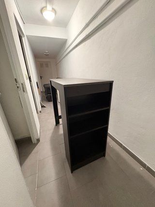 Barra de cocina madera negra/marrón