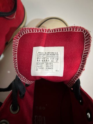 Converse All Star Rosse