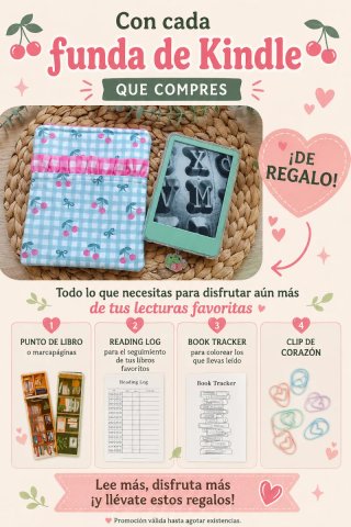 Funda Kindle/Libro con Estampado limones