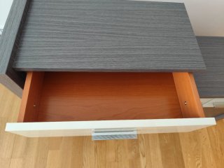 Mueble de entrada madera