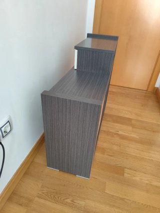 Mueble de entrada madera