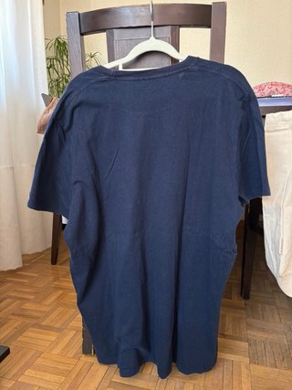 Camiseta Hollister Azul Marino Hombre XXL