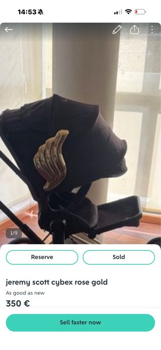 Jeremy Scott Cybex Rose Gold