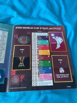 Álbum Panini Qatar 2022