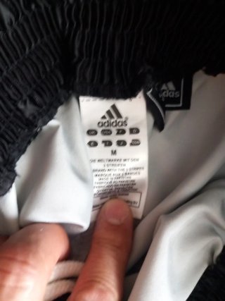 Pantalón de Boxeo Adidas Negro/Plateado