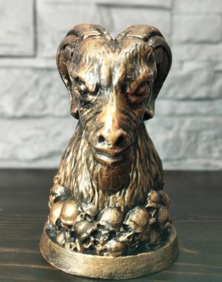 Statua Baphomet Capra Gotica Scultura Demone