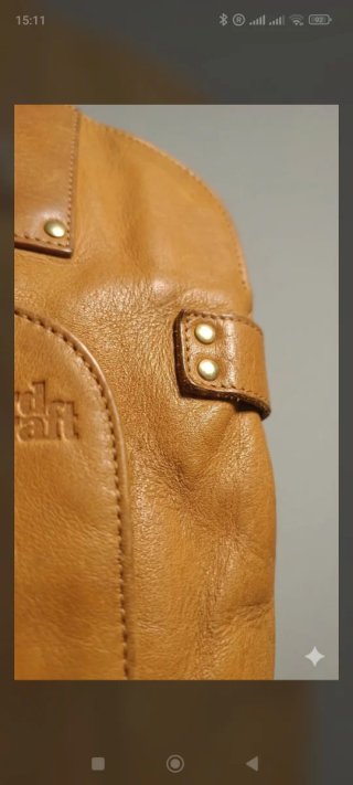 Bolso bandolera piel Hardgraft