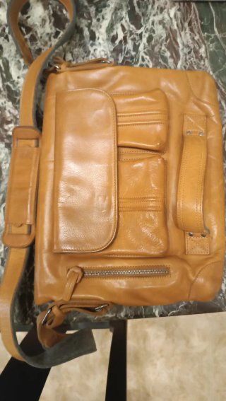 Bolso bandolera piel Hardgraft
