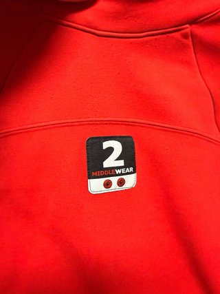 Chaqueta ciclismo  Castelli Invierno Talla M Roja