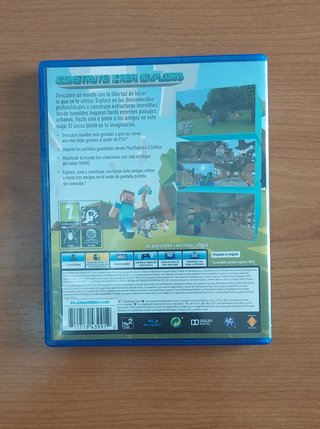 Minecraft PS4 fisico completo · scatola e disco