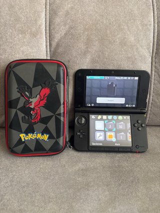 Nintendo 3DS XL Azul + Funda, Cargador y Lápiz