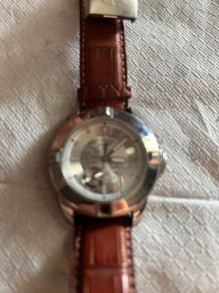 Relógio Valentino Automático Pulseira Couro