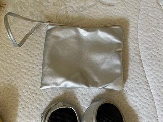 Ballerine pieghevoli donna oro/argento taglia 38