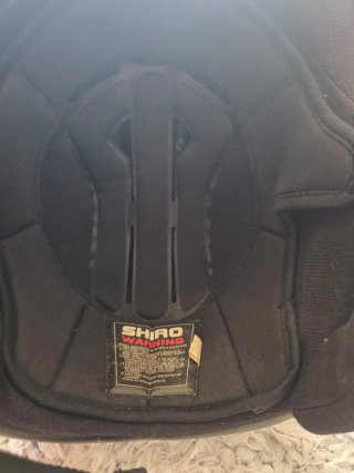 Casco Shiro Jet Negro Xl-Xxl
