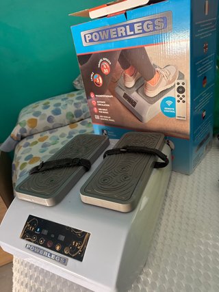 Plataforma vibratoria Powerlegs con mando