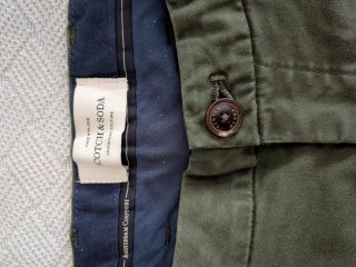 Bermudas hombre Scotch & Soda verde oliva