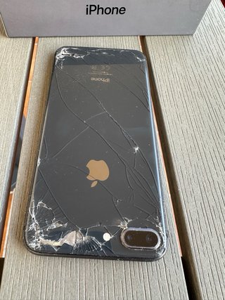 iPhone 8 Plus nero 64GB parti