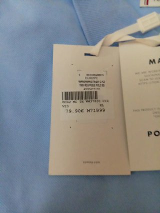 Camiseta Polo Tommy Hilfiger Azul