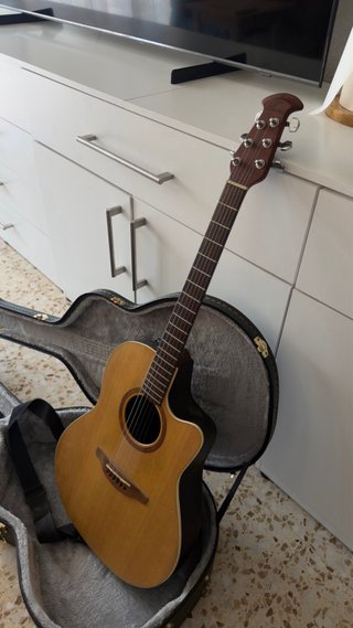 Guitarra Electroacústica Americacon Estuche Rigido