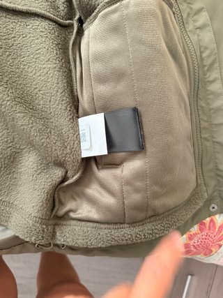 Chaqueta The North Face verde