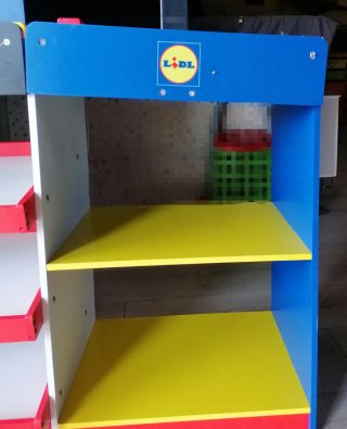 Supermercado de madera infantil