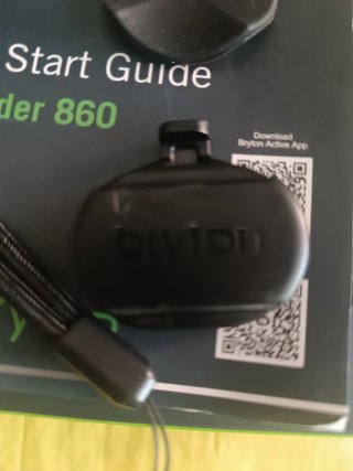 Bryton Rider 860 GPS con sensor de velocidad