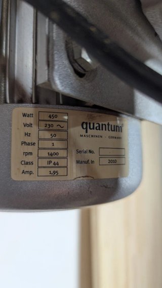 Taladro Columna Quantum B16 450W.