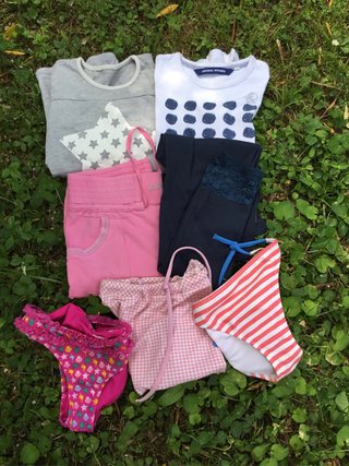 Lotto 7 articoli bambina Calzedonia