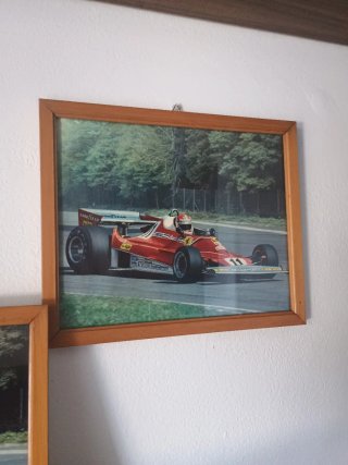 Tre cornici foto F1 vintage