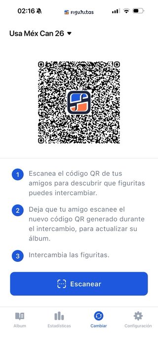 Cambio cromos Mundial Panini