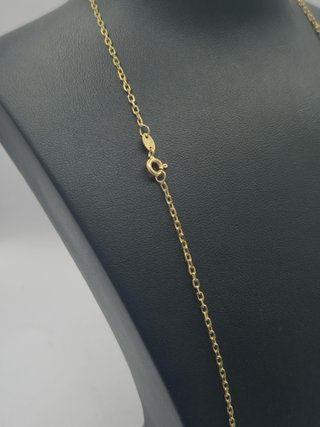 Cadena forzada oro 18k