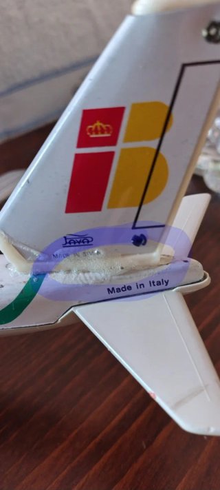 Modellino Aereo Alitalia