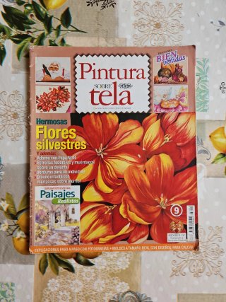 5 Revistas de pintura sobre tela