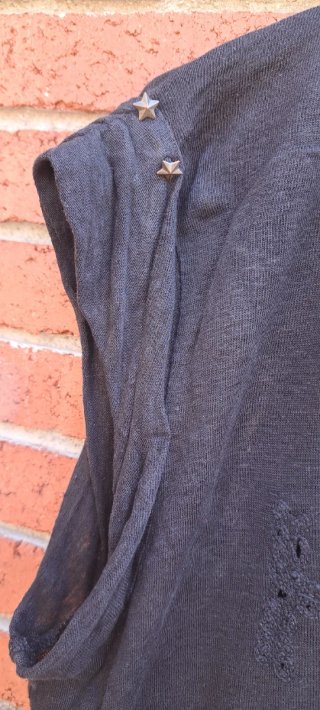 Camiseta Hero Negra Talla Única