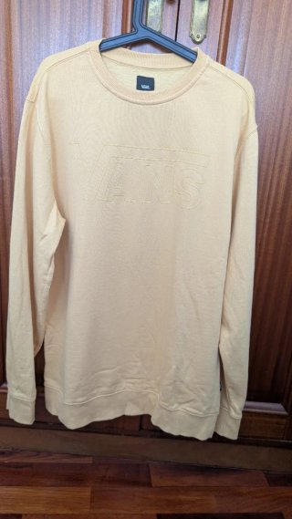 Sudadera Vans Beige Talla L