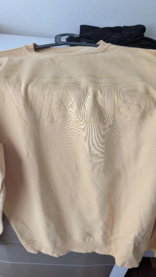 Sudadera Vans Beige Talla L